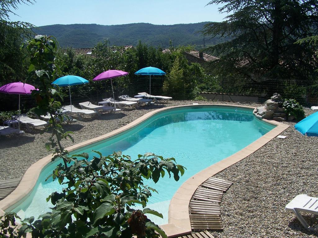 Chambres D'Hotes Les Clapas Chauzon Dış mekan fotoğraf